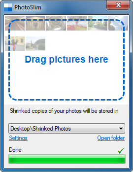 PhotoSlim screenshot